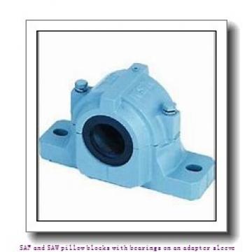 skf SAFS 22540 T SAF and SAW pillow blocks with bearings on an adapter sleeve