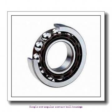 100 mm x 215 mm x 47 mm  skf 7320 BECBP Single row angular contact ball bearings